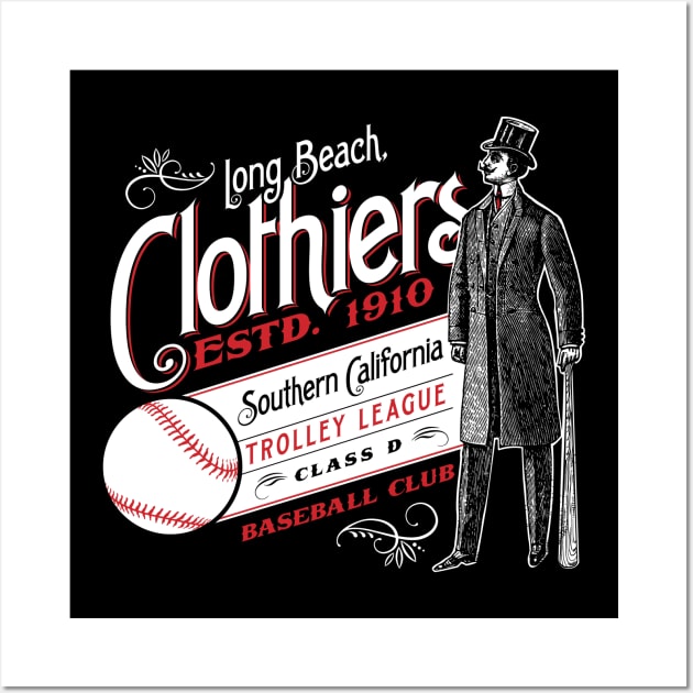 Long Beach Clothiers Wall Art by MindsparkCreative